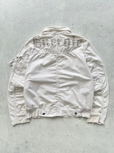 Vintage Energie Utility Zip Up Bomber Jacket (L)