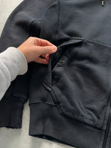 AW/12 Stone Island Heavyweight Zip Up Hoodie (S)