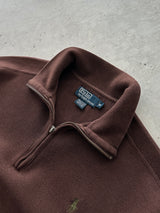 Ralph Lauren 1/4 Zip Pullover Jumper (M)