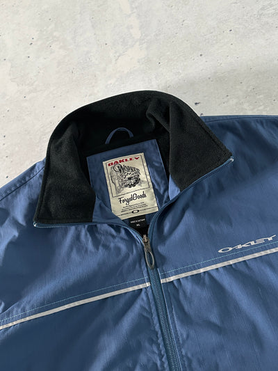 00's Oakley Forged Goods lined Zip Up Jacket (XL)