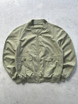 Vintage Burberry Lightweight Zip Up Bomber Jacket (S)