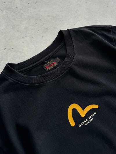 Evisu Mighty Daruma Heavyweight T Shirt (M)