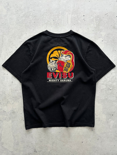 Evisu Mighty Daruma Heavyweight T Shirt (M)