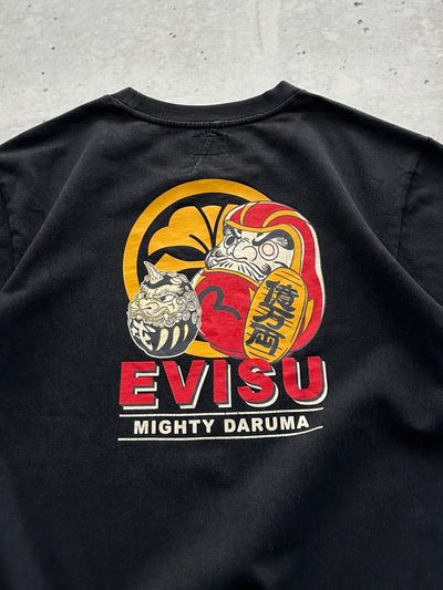 Evisu Mighty Daruma Heavyweight T Shirt (M)