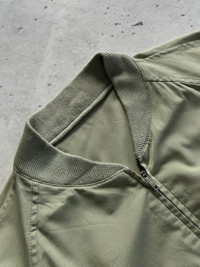 Vintage Burberry Lightweight Zip Up Bomber Jacket (S)