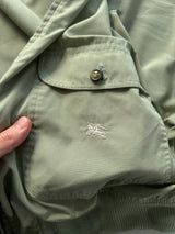 Vintage Burberry Lightweight Zip Up Bomber Jacket (S)