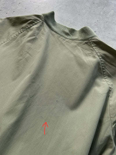 Vintage Burberry Lightweight Zip Up Bomber Jacket (S)