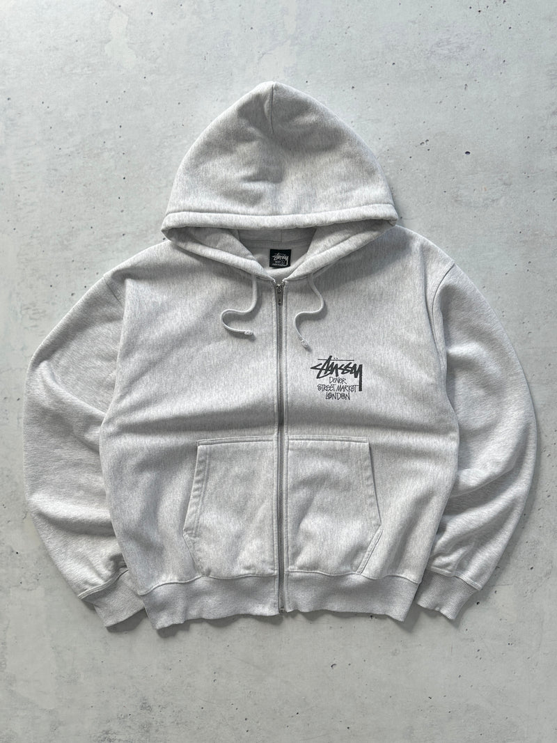 Stussy x Dover Street Market London Heavyweight Zip Up Hoodie (L)
