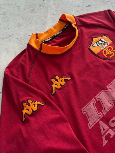 00/01 AS Roma Kappa 'Batistuta 18' Shirt (M)