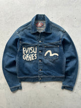 00's Evisu Genes selvedge Denim heavyweight Jacket (S/M)