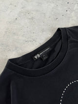 Adidas Y-3 Yohji Yamamoto Stacked Logo T Shirt (M)