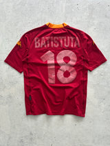 00/01 AS Roma Kappa 'Batistuta 18' Shirt (M)