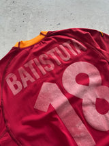 00/01 AS Roma Kappa 'Batistuta 18' Shirt (M)