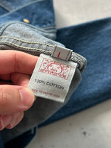 00's Evisu Genes selvedge Denim heavyweight Jacket (S/M)