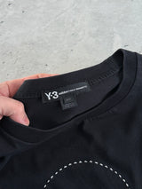 Adidas Y-3 Yohji Yamamoto Stacked Logo T Shirt (M)