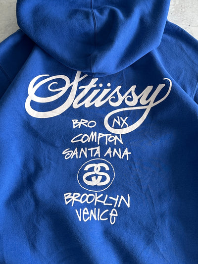 Stussy Script Heavyweight Pullover Hoodie (L)