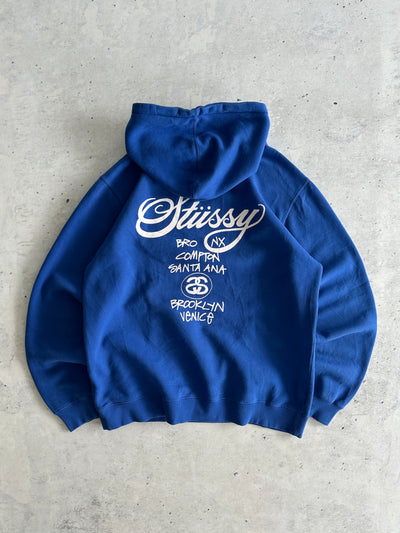 Stussy Script Heavyweight Pullover Hoodie (L)