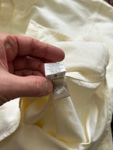 00's Stussy Embroidered Logo Heavy Cotton Long Sleeve Shirt (L)