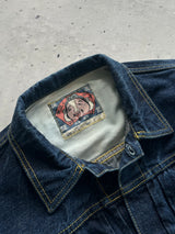 00's Evisu Maniacs Gull Wing selvedge Denim heavyweight Jacket (M)