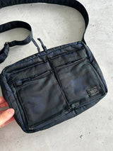 Porter Yoshida & Co Nylon Tartan Tanker Shoulder Bag (One Size)