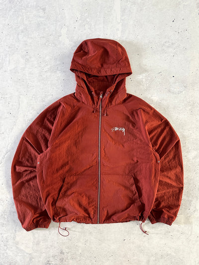 SS/24 Stussy Beach Wave Dye Shell Zip Up Jacket (L)