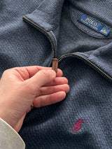 Ralph Lauren Fleece Lined 1/4 Zip Pullover Jumper (XL)