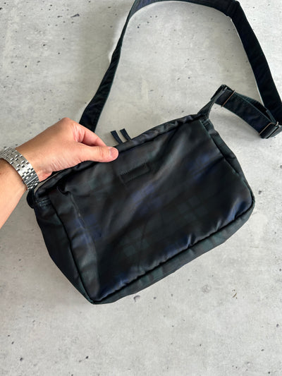 Porter Yoshida & Co Nylon Tartan Tanker Shoulder Bag (One Size)
