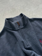 Ralph Lauren Fleece Lined 1/4 Zip Pullover Jumper (XL)