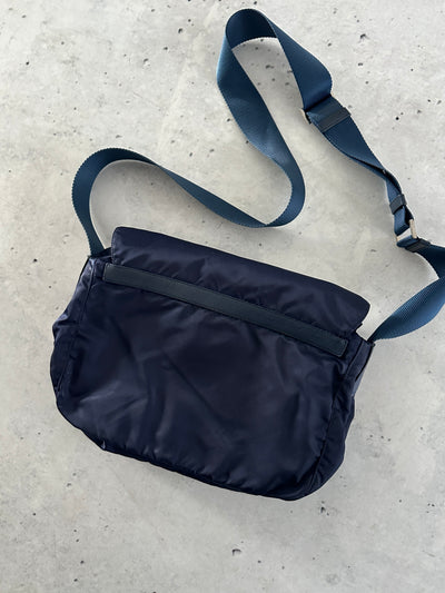 Prada Nylon Satchel / Messenger Bag (One Size)
