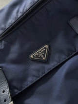 Prada Nylon Satchel / Messenger Bag (One Size)