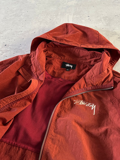 SS/24 Stussy Beach Wave Dye Shell Zip Up Jacket (L)