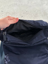 Prada Nylon Satchel / Messenger Bag (One Size)