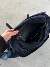 Prada Nylon Satchel / Messenger Bag (One Size)