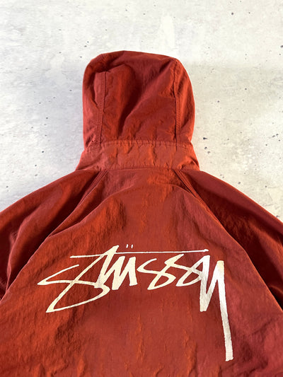 SS/24 Stussy Beach Wave Dye Shell Zip Up Jacket (L)