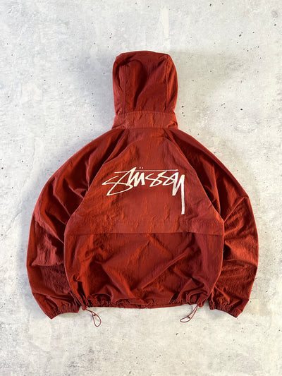 SS/24 Stussy Beach Wave Dye Shell Zip Up Jacket (L)