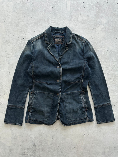 Marithé Francois Girbaud Denim Jacket (Women's XS)