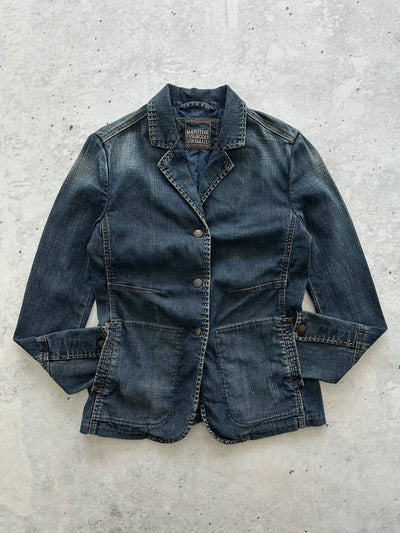 Marithé Francois Girbaud Denim Jacket (Women's XS)