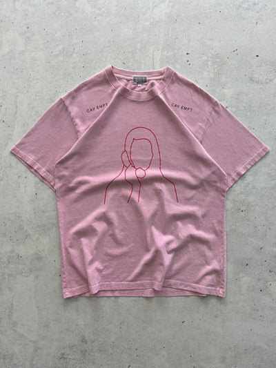 Cav Empt girl on phone Print T Shirt (L)