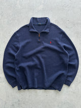 Ralph Lauren 1/4 Zip Pullover Jumper (XL)