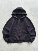 Vintage Schott NYC Heavyweight Zip Up Hoodie (S)