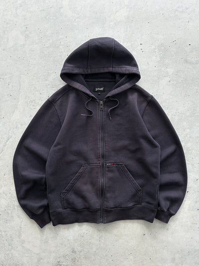 Vintage Schott NYC Heavyweight Zip Up Hoodie (S)