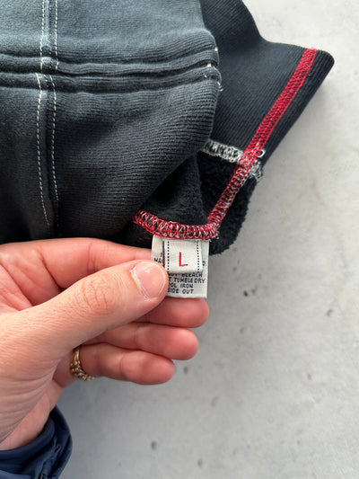 00's Evisu Gull Wing Multi Pocket Zip Up Hoodie (L)