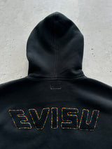 00's Evisu Gull Wing Multi Pocket Zip Up Hoodie (L)