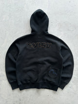 00's Evisu Gull Wing Multi Pocket Zip Up Hoodie (L)