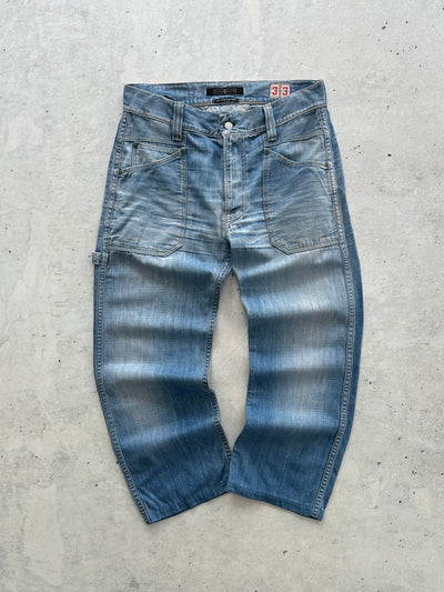 00's Stone Island Denims carpenter Jeans (W34 x L28)