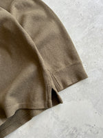 90's Ralph Lauren Heavyweight Ribbed 1/4 Zip Jumper (XXL)