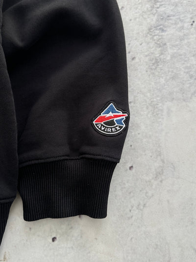 Avirex Patch Heavyweight Pullover Hoodie (L)