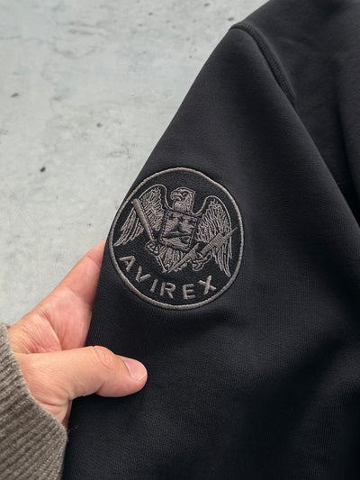 Avirex Patch Heavyweight Pullover Hoodie (L)