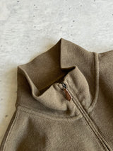 90's Ralph Lauren Heavyweight Ribbed 1/4 Zip Jumper (XXL)