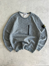 AW/18 Stone Island Speckled Heavyweight Sweatshirt (XL)